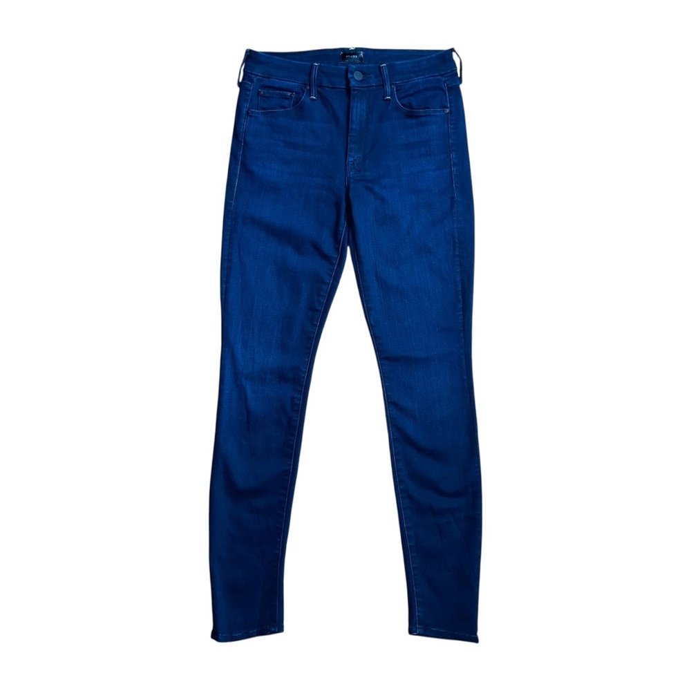 MOTHER Looker High Rise Skinny Jeans‎ Dark Lover Wash Dark Blue Women’s 28